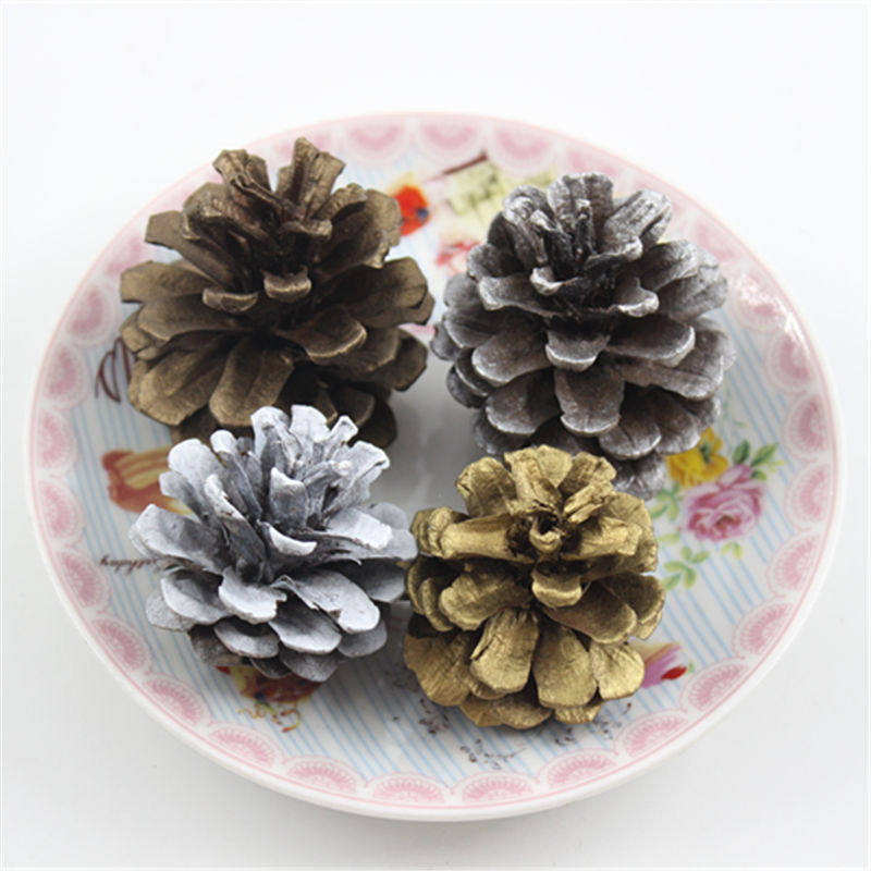 手工手工制制作材料创意diy天然摆件松果松塔干花