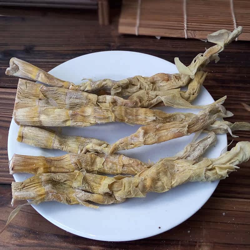 20年黄山绩溪茶笋笋干农家自小笋尖扁尖野生笋类制品