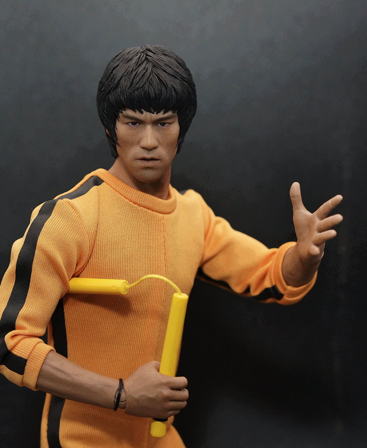 节棍手办模型leebruce连体衣黄连李小龙游戏死亡兵人专区