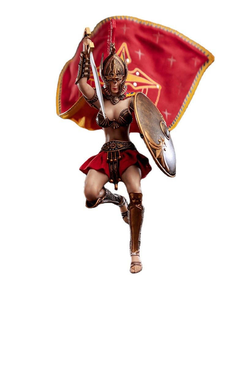 tbleague斯巴达统帅wf2019112女兵人包胶素古装罗马战士兵人专区
