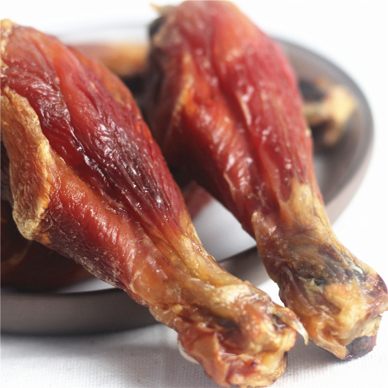 自制风干小鸡腿狗狗零食小中大型犬奖励训练泰迪比熊柯基训狗肉干