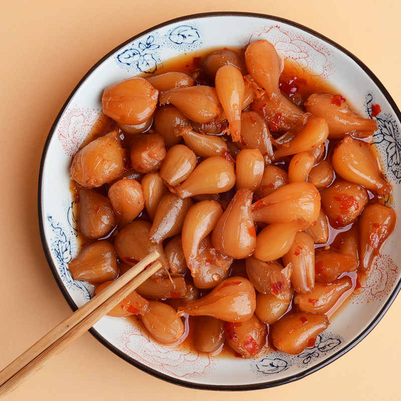 云南特产开远甜藠头江牌甜酸新鲜腌制下饭咸菜腌制