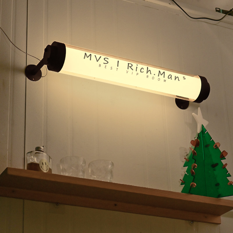 透明亚克力圆管灯箱内置高亮led灯光透亮圆柱灯箱