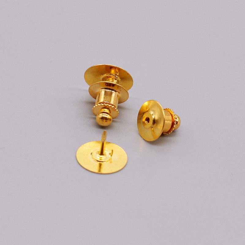 胸针高档卡扣卡帽针刺马针配件徽章背扣工牌胸针