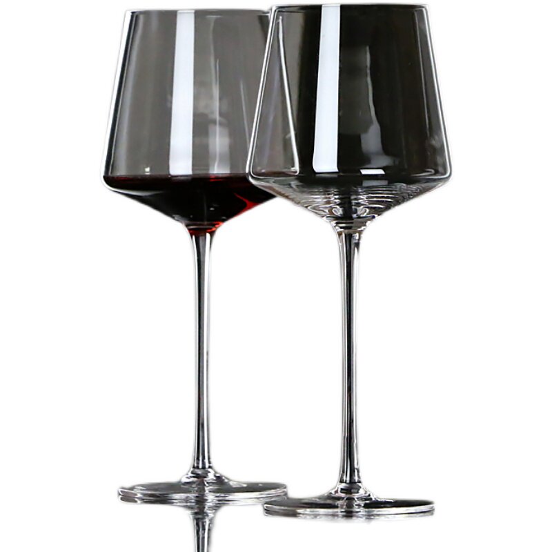 勃艮第水晶高级红酒杯子超大号6个套装法式高脚玻璃杯家用大肚杯