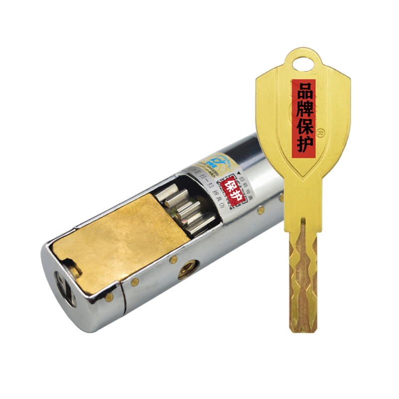 王力防盗门锁芯超c级老式wl特能通用专用半圆型自动碰锁齿轮锁芯