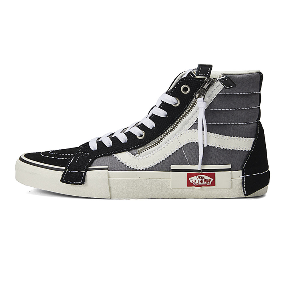 vans男鞋女鞋2021秋冬官方新款高帮棋盘格板鞋休闲鞋vn0a3wm1603