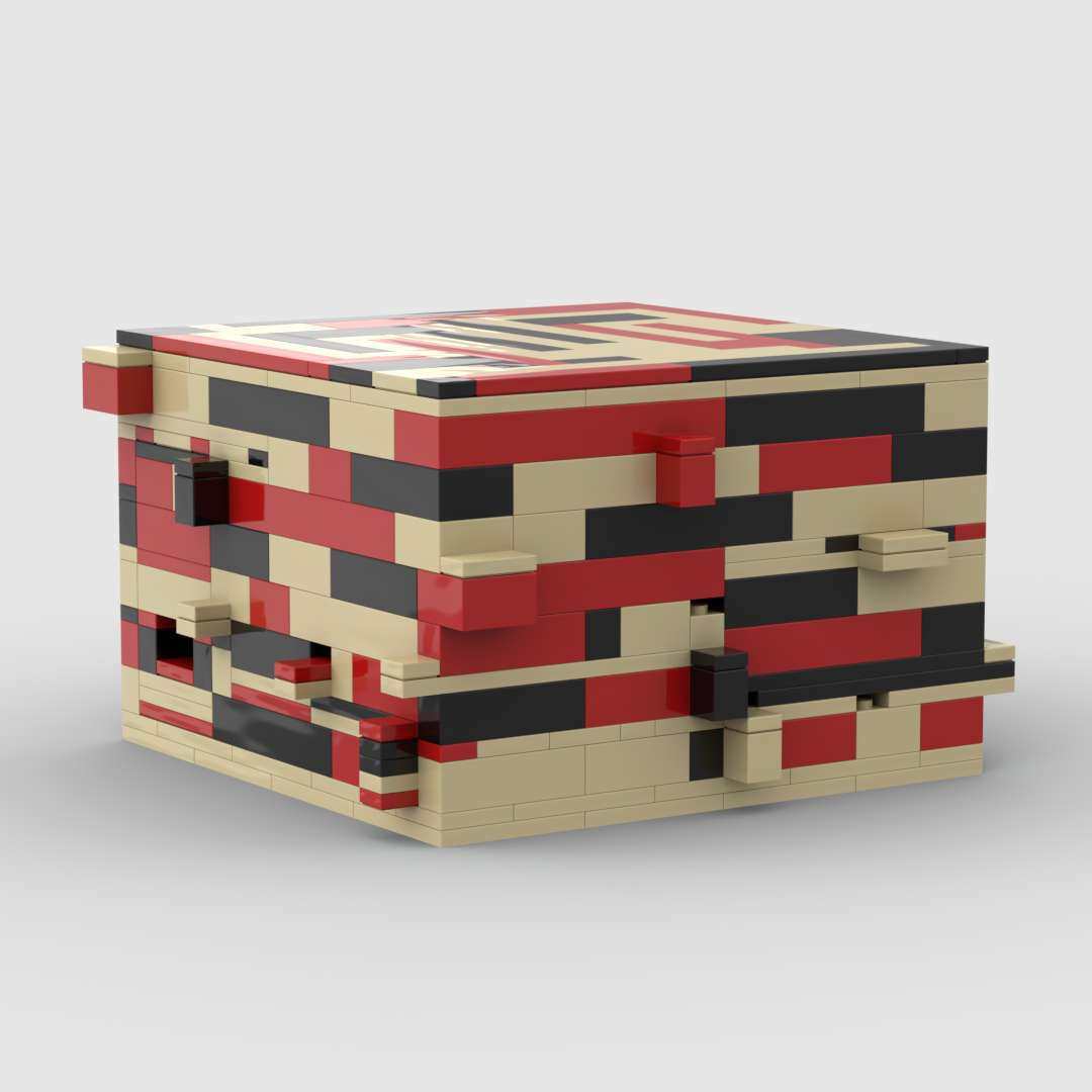 兼容乐高积木高难度puzzle解密盒储物空空间魔盒藏宝解锁