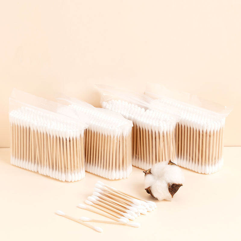 miniso名创优品双头木棒掏耳卫生抗菌消毒化妆一次性棉签