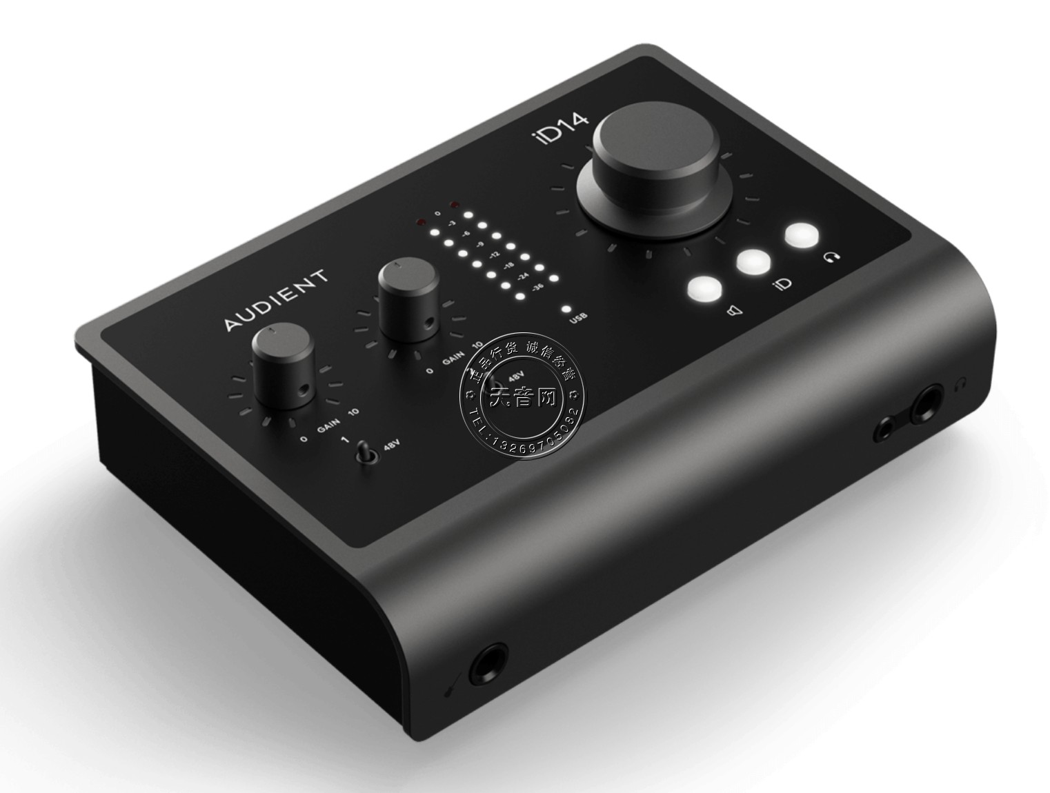 audientid4id14mkiiusb桌面编曲监听声卡音频音频接口