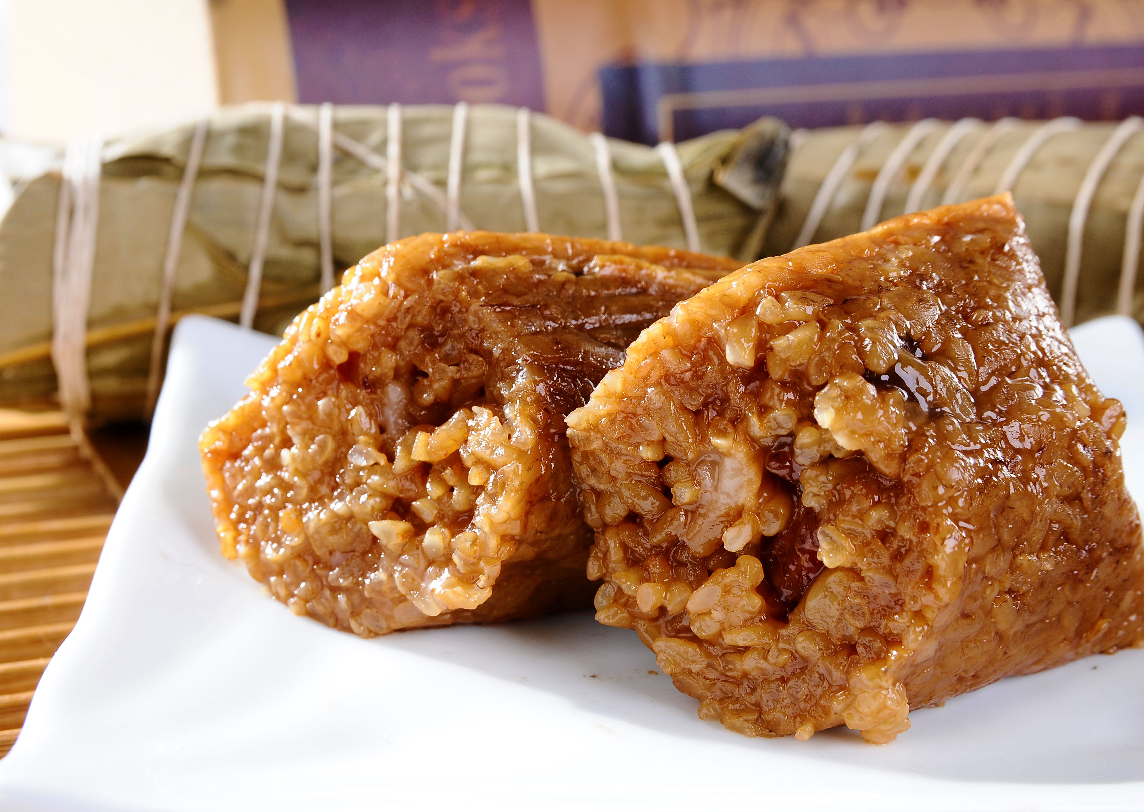 特产嘉兴端午国芳湖州大肉散装现做新鲜包邮粽子