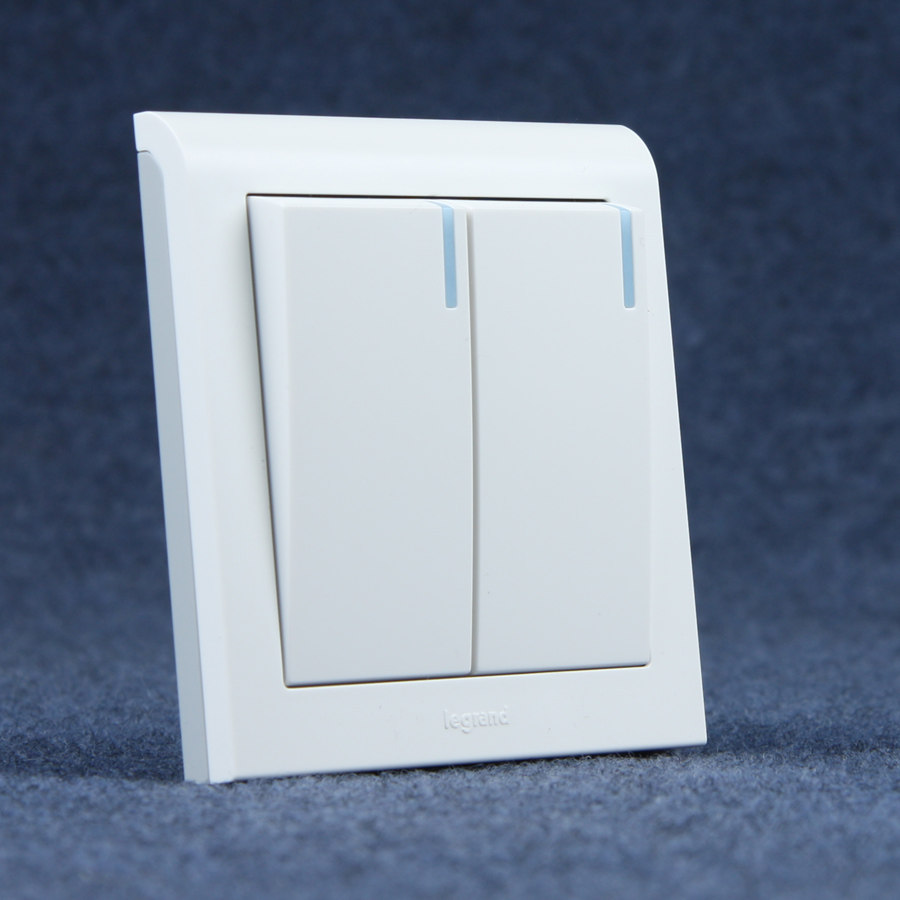 tcllegrand罗格朗开关插座面板正品k5系列两位开大单控开关