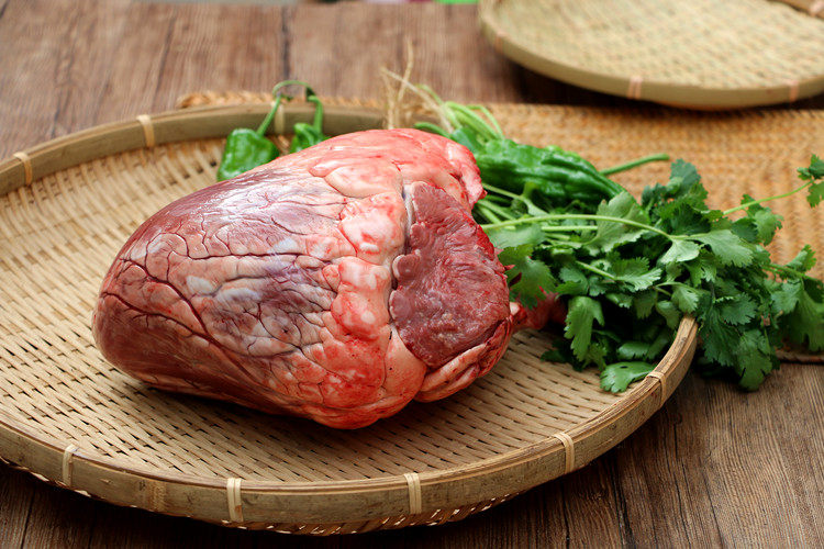 新鲜牛心 一斤 22元 一个牛心5斤左右 现杀农家放养土黄牛 生牛心