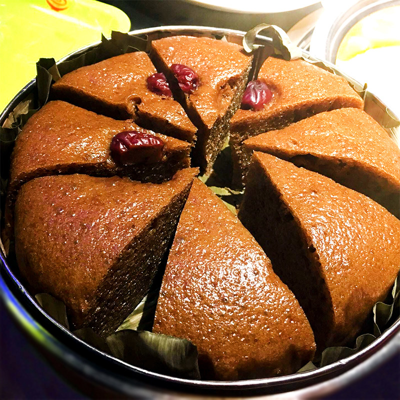 宁波特产红糖龙游发糕500g3袋酒店宴席红枣糕状元糕早餐传统糕点