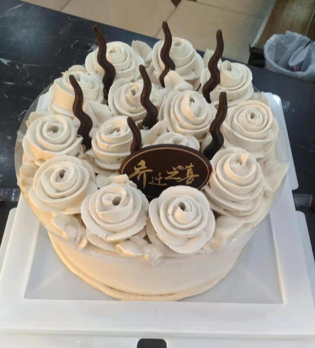 创意红宝石鲜奶小方043新品生日蛋糕送货上门新鲜蛋糕