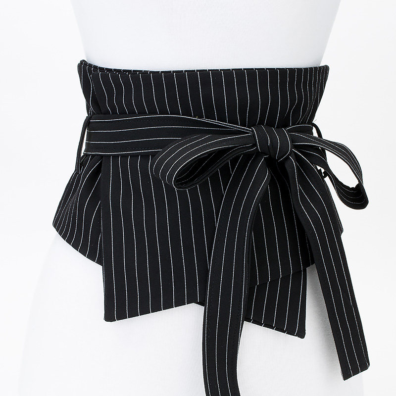 春夏潮流时尚打结系绳绑带腰封女装饰衬衫连衣连衣裙腰带