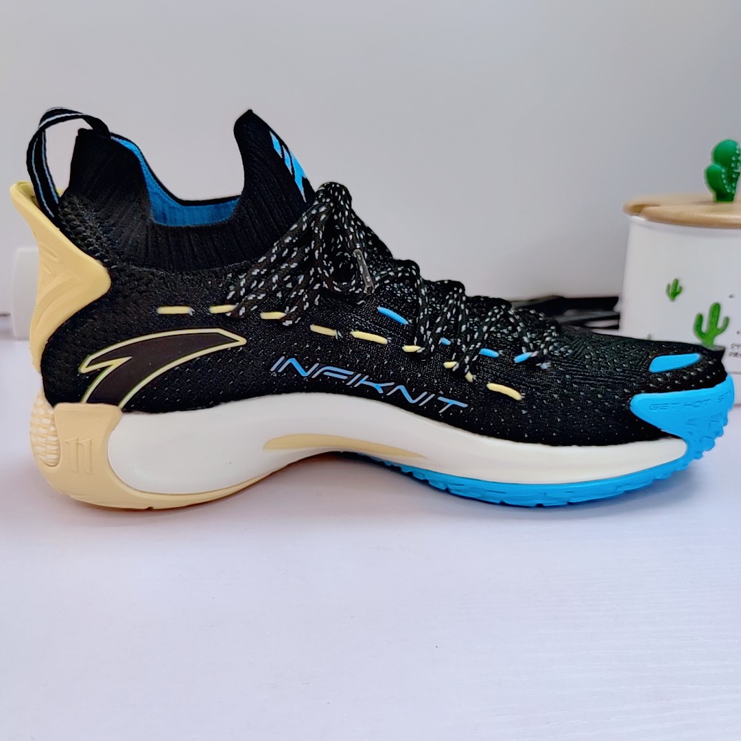 安踏2021春季新款kt5正代low低帮篮球鞋汤普森篮球鞋