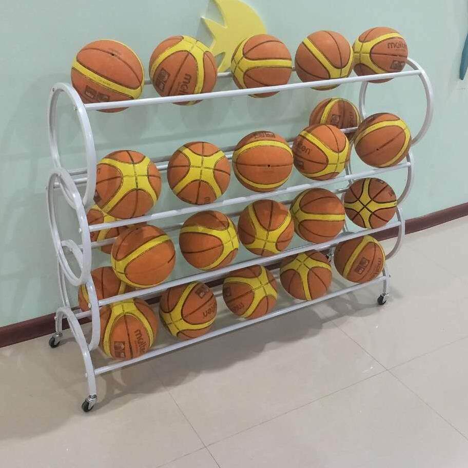 球架篮球收纳学校足球皮球排球幼儿园定制整理架