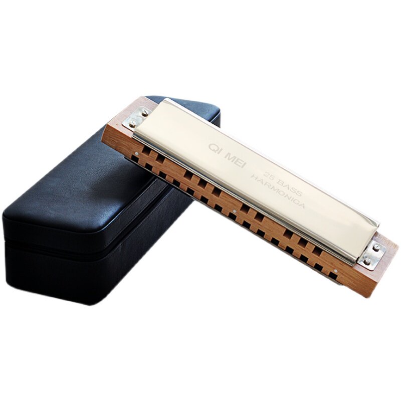 低音奇美贝司口琴25孔贝斯斯木格中高级专业口琴