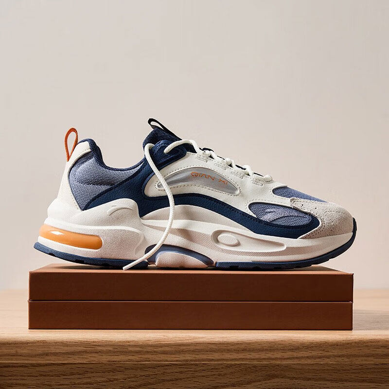 安踏休闲鞋男鞋2022秋季新款千禧5代低帮情侣运动休闲鞋