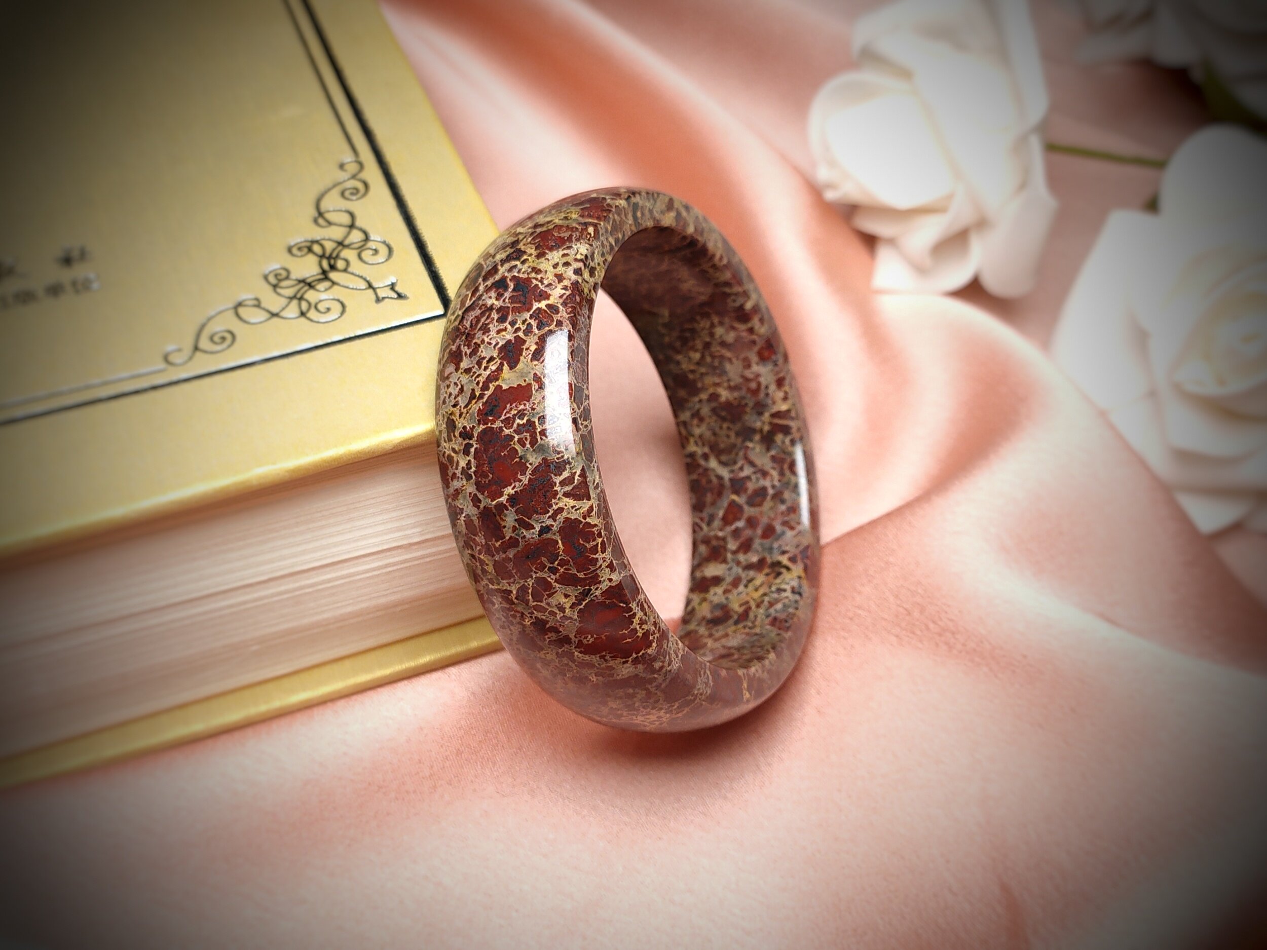 天成珠宝行天宝石女士手镯19.57.5mm74.2g手玩手镯