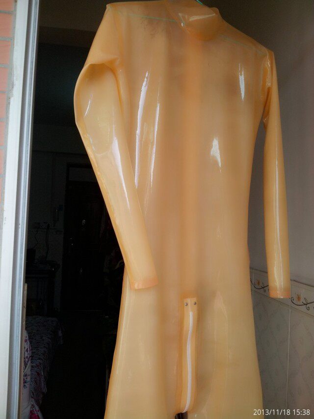 2014特价定制全包优惠乳胶进口透明紧身衣 塑身连体包衣 禁锢衣