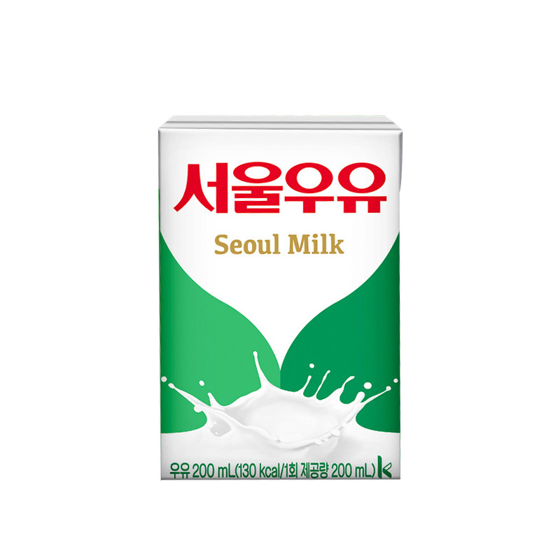 牛奶韩国进口寿尔首尔纯牛奶早餐草莓巧克力饮品纯牛奶