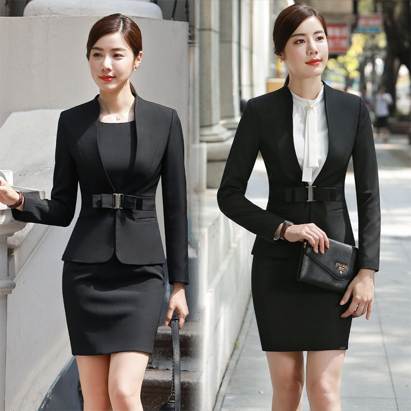 秋季长袖时尚精品女装工作服正装ol职业女裤职业女裤套装