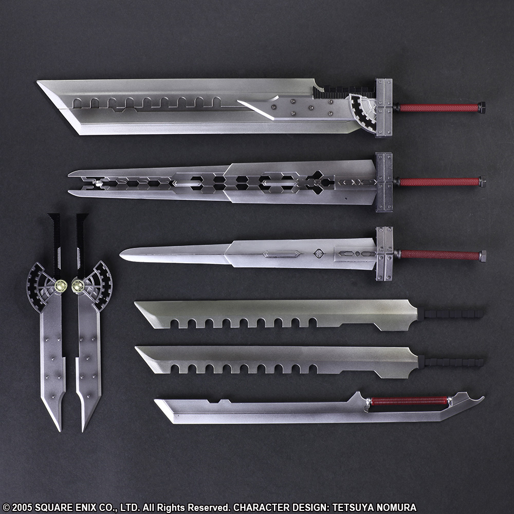 同好squareenix最终幻想ff7pa克劳德摩托车套装手办