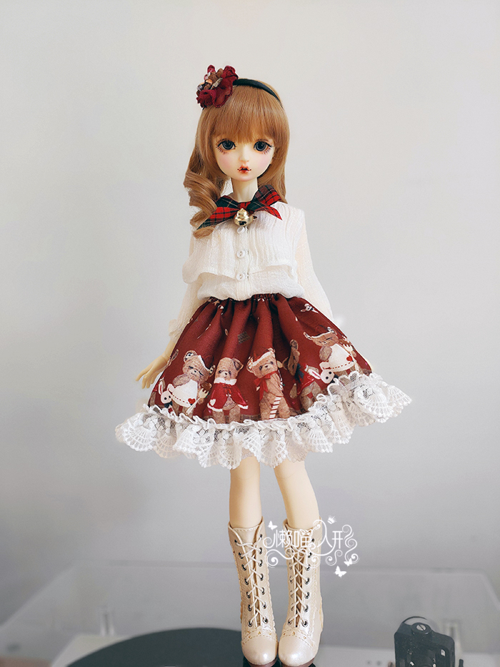 mdd洋装bjd4msd巨婴sd娃娃衣服衬衫套装bjd娃娃