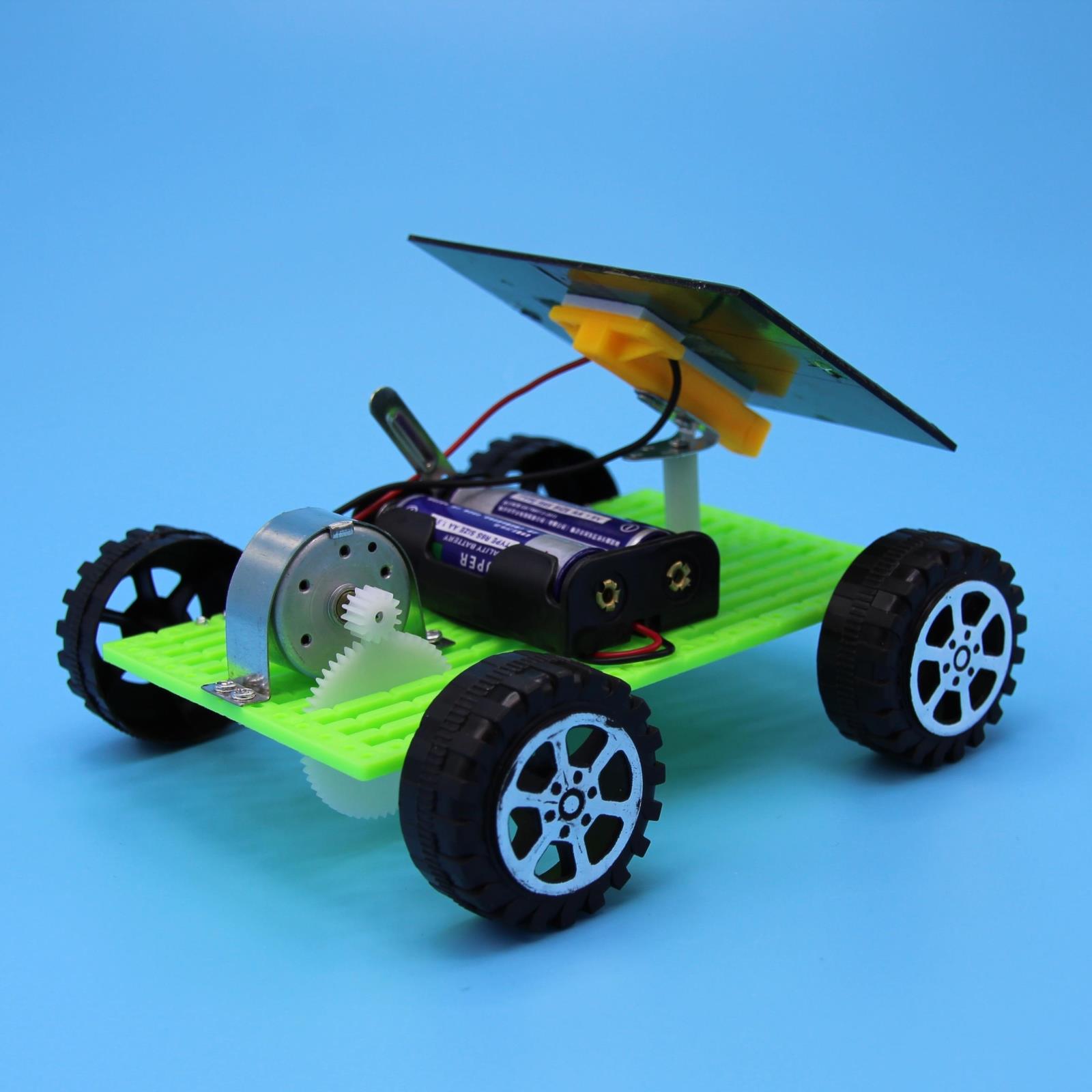 科学实验玩具太阳能动力小车小学生diy手工科技制作科学实验