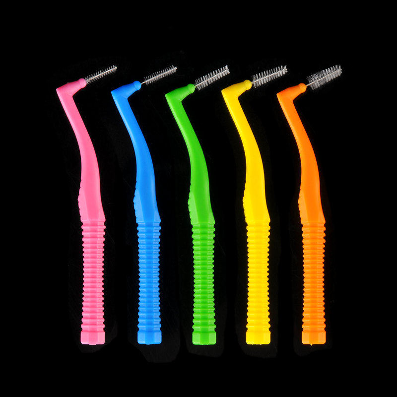 牙缝刷牙头带进口神器矫正间隙刷正超细工具牙刷