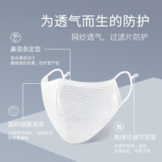 夏季薄款网纱口罩透气易呼吸防雾霾防粉尘可换滤芯可清洗防晒面罩 夏季薄款网纱口罩透气易呼吸防雾霾防粉尘可换滤芯可清洗防晒面罩