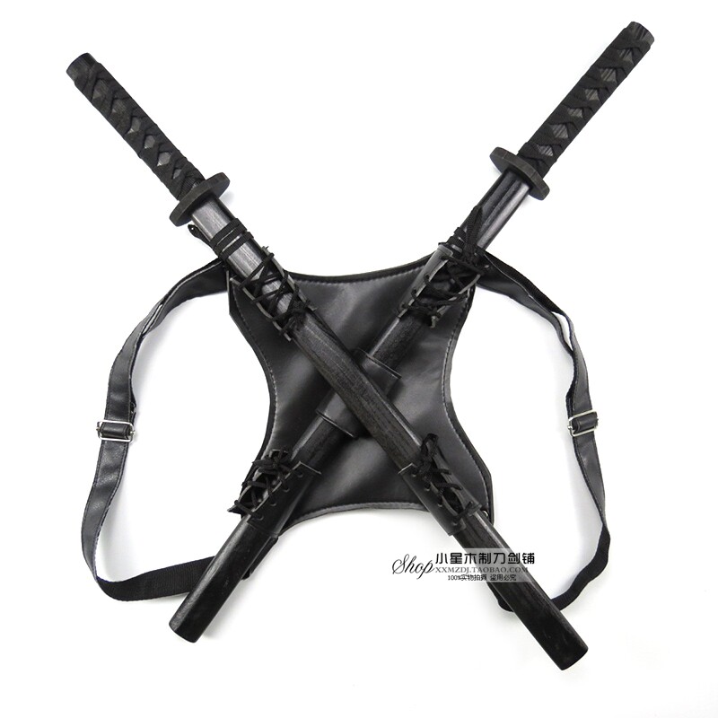 死侍刀背带 忍者背带忍者神龟背带 各类刀剑双肩背带武器装备道具