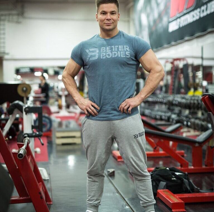 【健身衣】肌肉博士健身短袖运动私教锻炼健美兄弟撸铁弹力透气