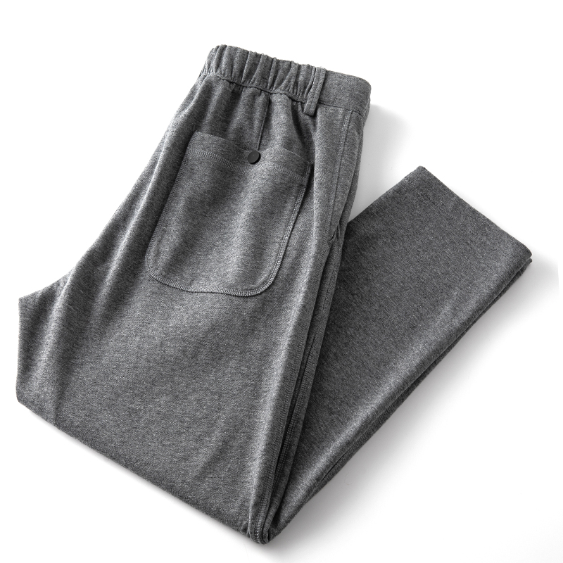 蒙口 密码百搭运动裤男长裤2022春夏简约直筒薄款灰色休闲裤男裤