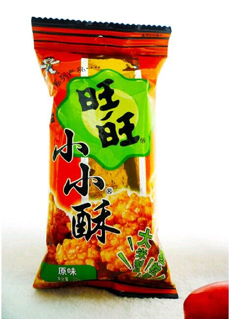 旺旺食品油炸膨化米果小小小酥原味黑胡椒香味膨化食品