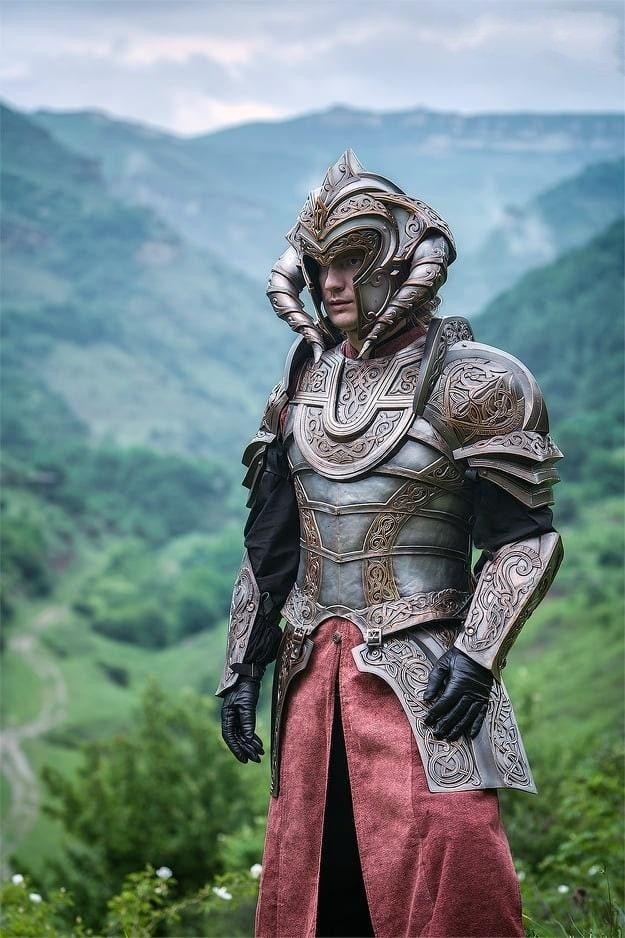 乌克兰代购warrior手作角色扮演北方战士骑士头盔盔甲盔甲