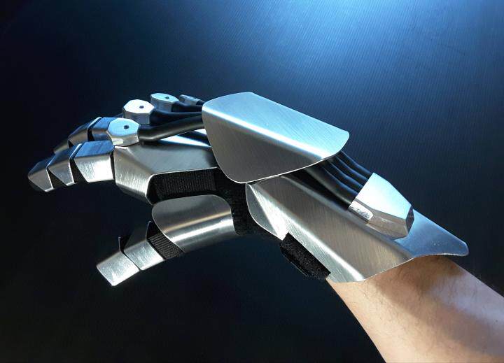 加拿大代购cyber手作机器人装甲手套护手科幻cosplay其它