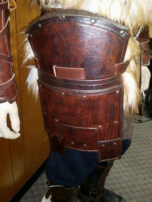 美国代购inspired手作天际皮革铠甲套装cosplay演出服饰