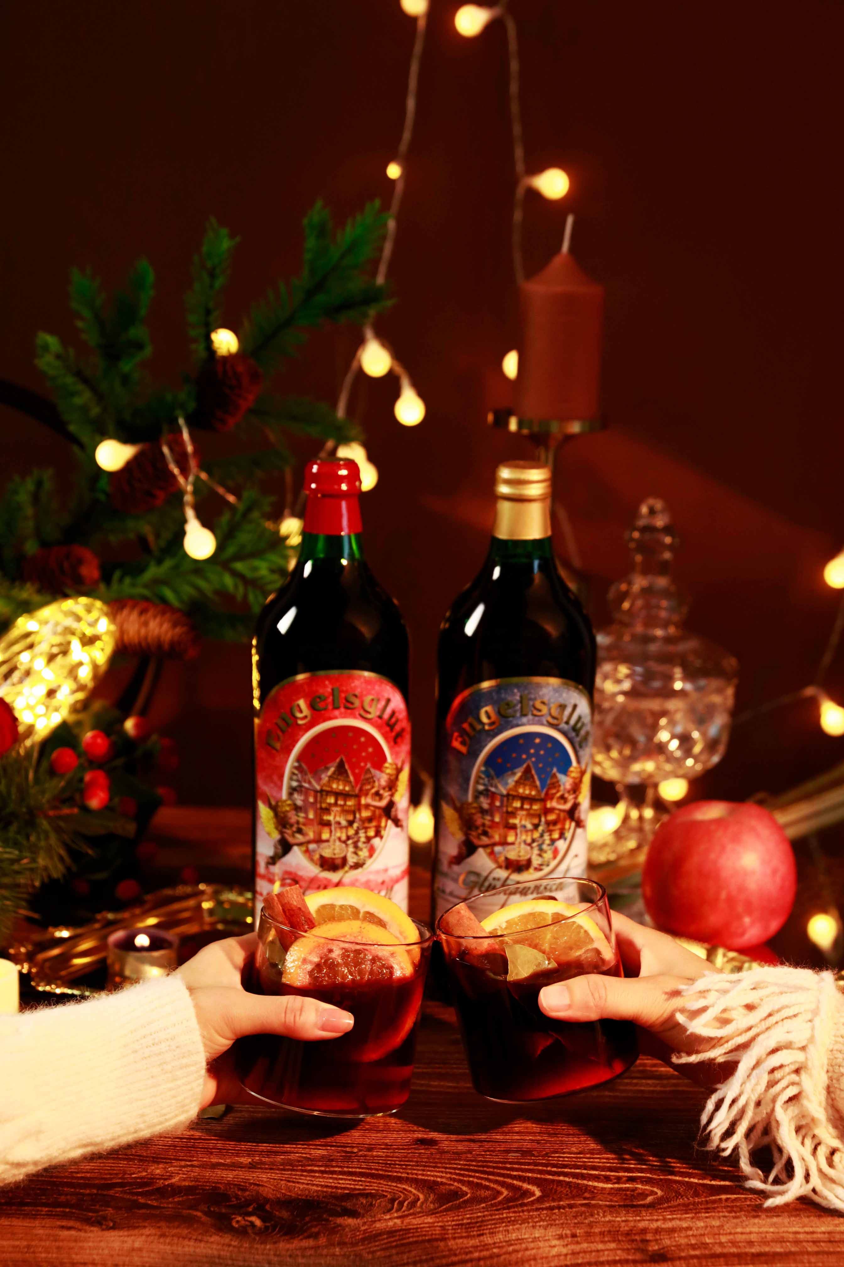 红酒现货2020年新款德国小天小天使使热圣诞葡萄酒干红静态葡萄酒