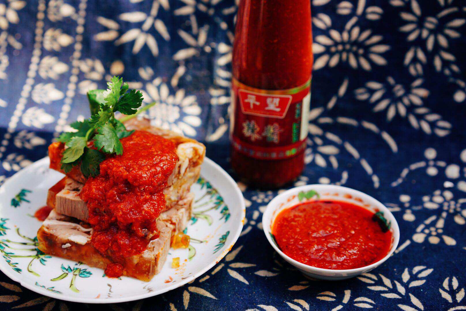 苏州特产平望莺湖辣酱秘制苏氏汤面料调料辣椒酱辣椒酱