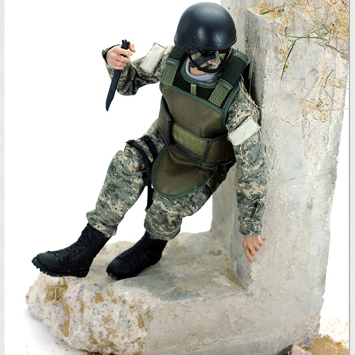 兵人模型套装人偶士兵玩具特种部队警察反恐部队兵人专区