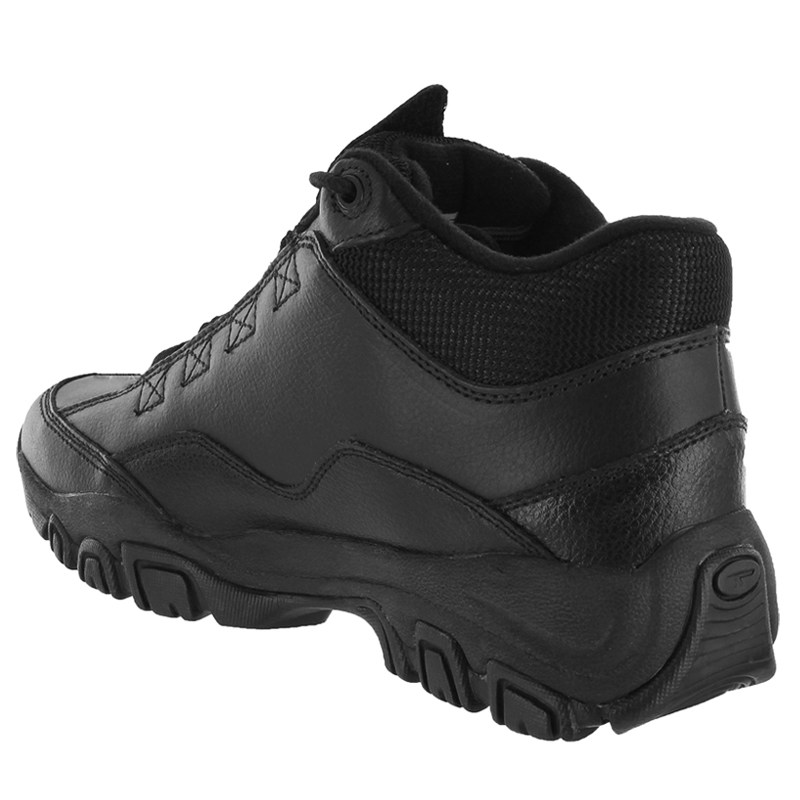 正品马格南magnum军靴中帮黑色真皮作战靴特种兵男通勤作训战术鞋