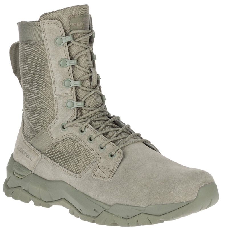 美国Merrell迈乐军迷超轻作战靴MQC沙漠靴陆战靴男高帮透气作训鞋