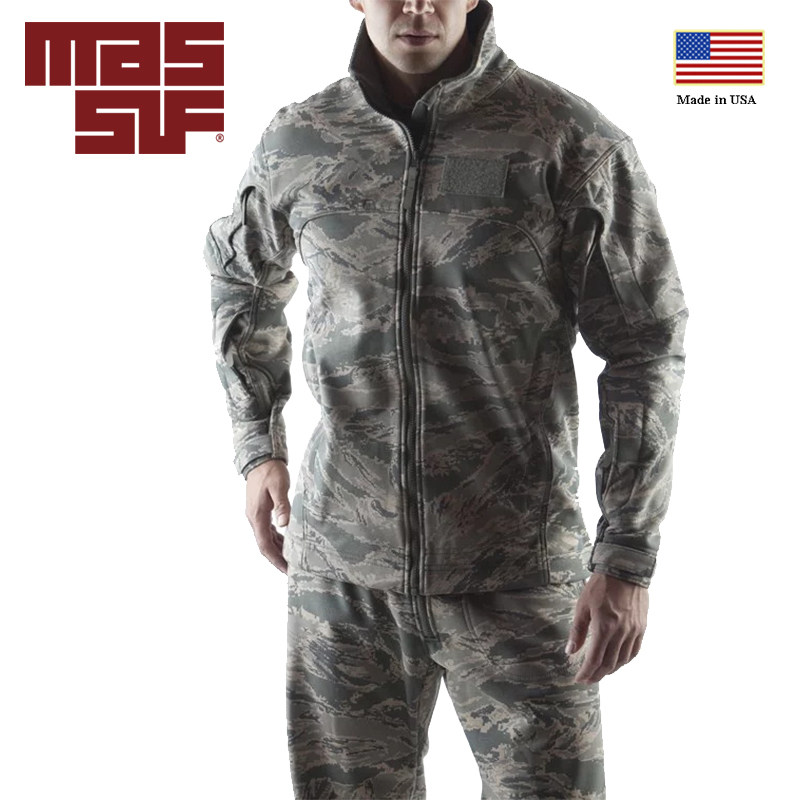 软壳美国原产massif旗舰战术夹克重型羊毛内衬软壳衣裤套装