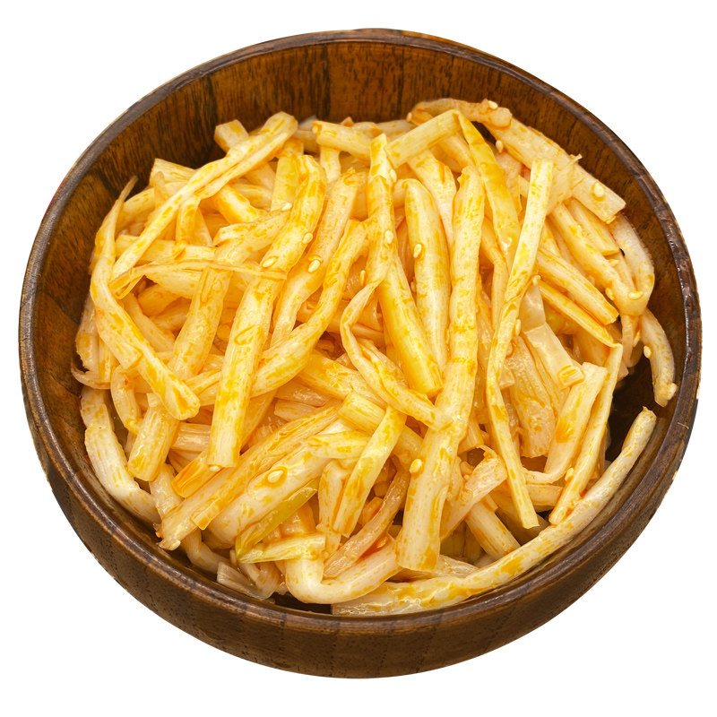 油焖笋丝即食下饭菜竹笋丝咸菜甜笋丝酱菜罐装凉菜早餐菜400克