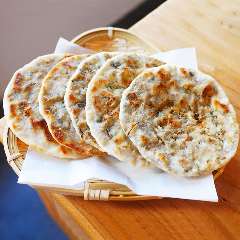 梅干菜扣肉饼黄山烧饼特产美食网红零食小吃早餐食品锅盔梅菜肉饼