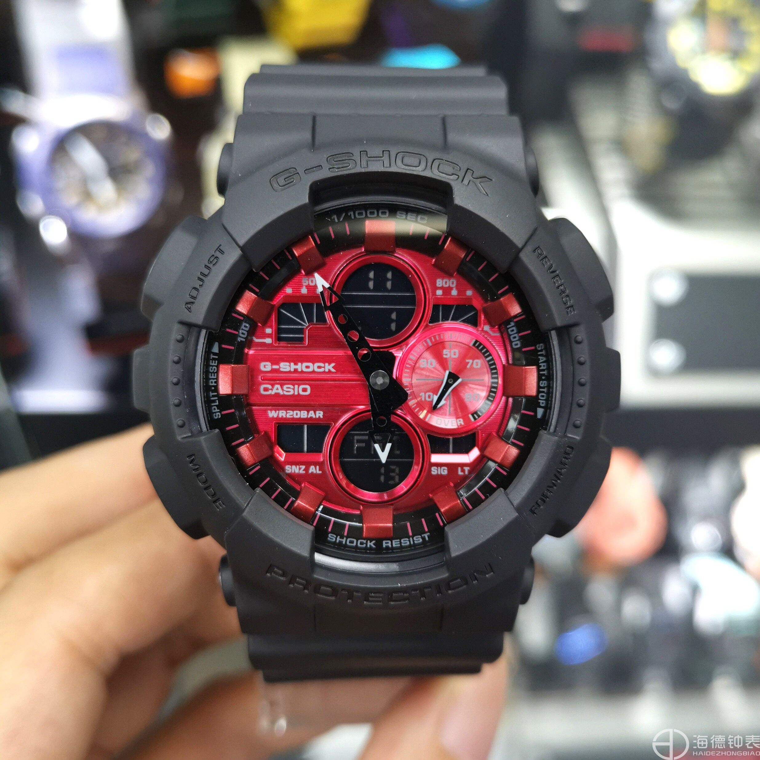 新款卡西欧gshock防水防震运动男表手表ga1401a12a日韩腕表