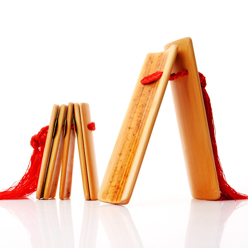 专业快板山东天津竹板成人儿童学生入门响板表演铜钱快板可加盒子